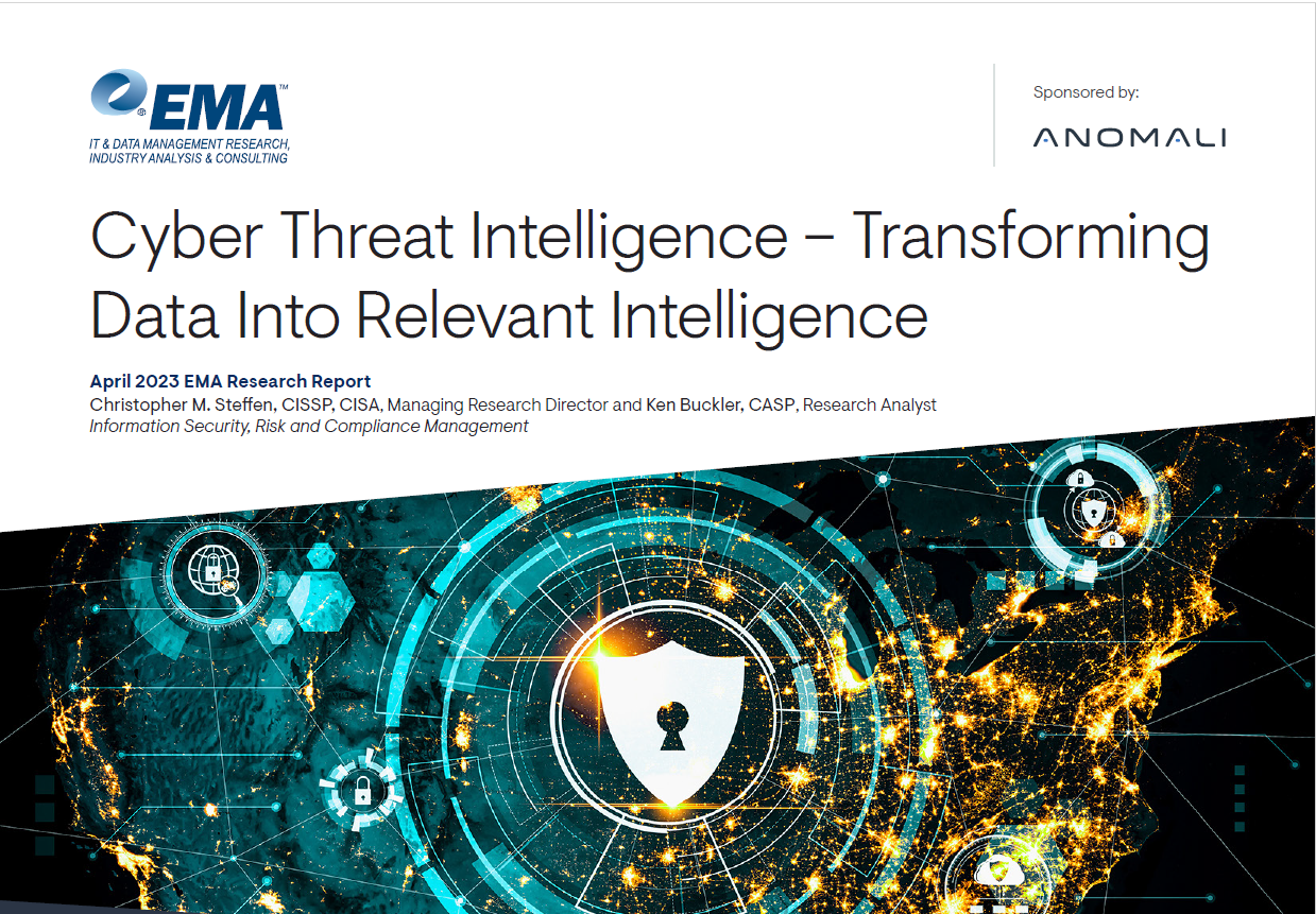 Cyber Threat Intelligence report cover