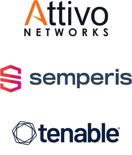Attivo Networks and Tenable logos 
