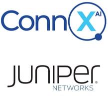 Connx and Juniper Networks logos