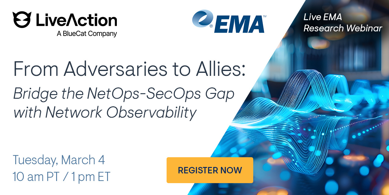 [WEBINAR] From Adversaries to Allies: Bridge the NetOps-SecOps Gap with ...