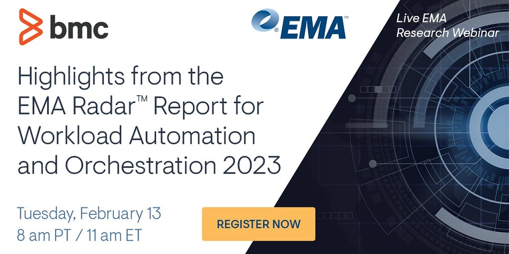 WEBINAR Highlights From The EMA Radar Report For Workload Automation