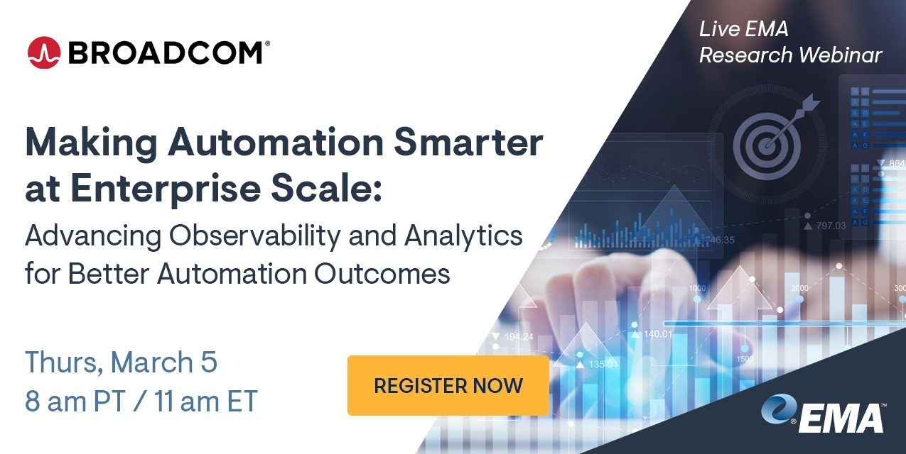 [WEBINAR] Advancing Observability and Analytics for Better Automation ...